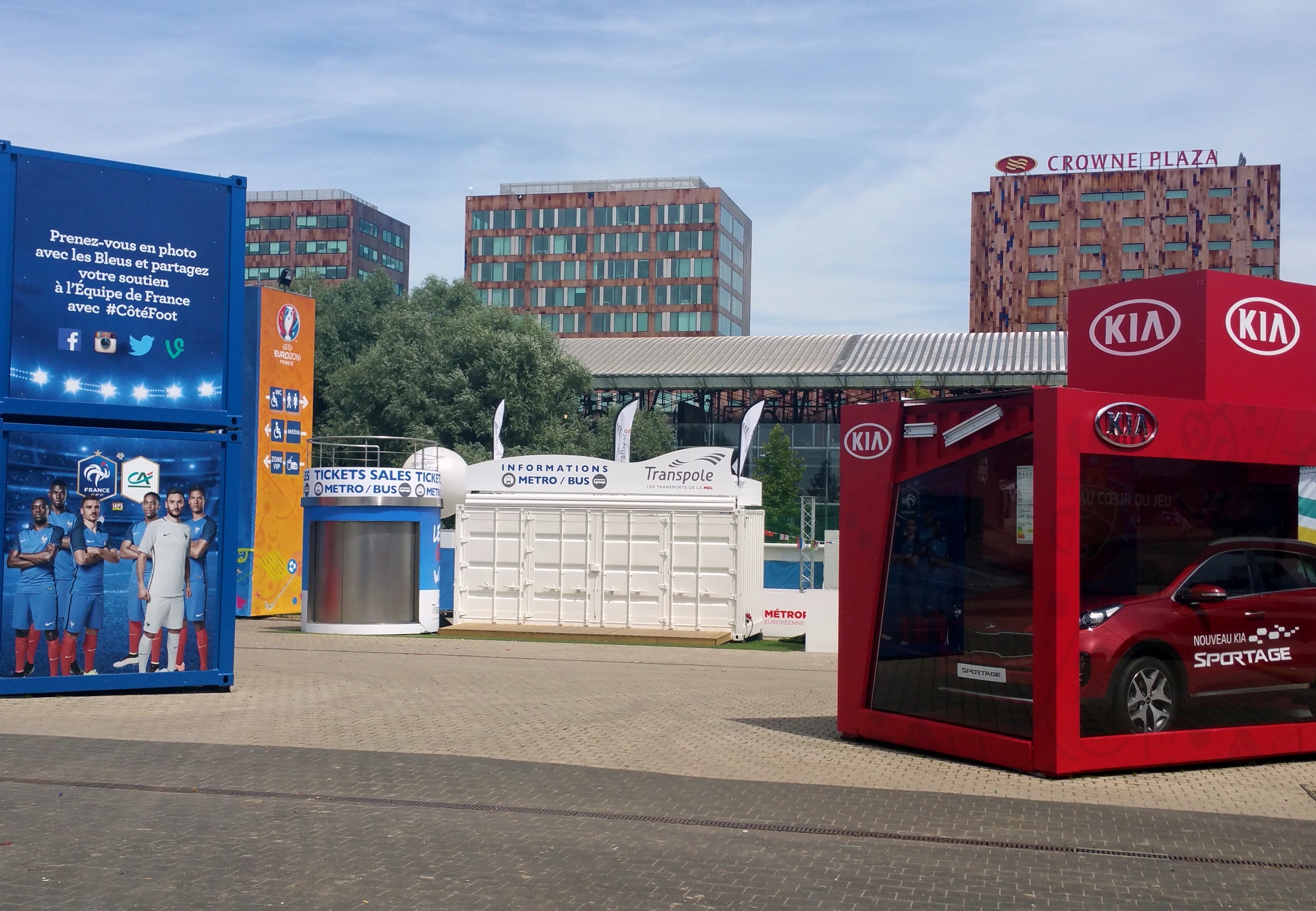 Fan zone Lille site 7